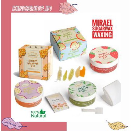 KINDSTORE❤ | MIRAEL Sugar Waxing Kit ( Penghilang Bulu Rambut - Hair Removal )