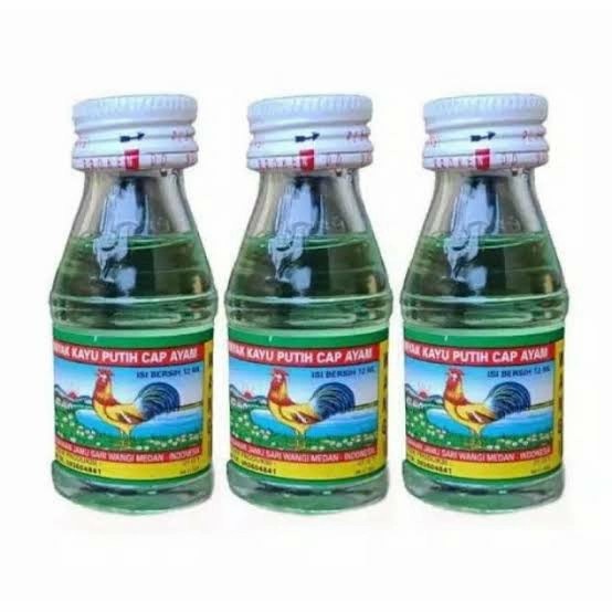 Minyak Kayu Putih CAP AYAM Asli Medan - (12ml - 25ml - 40ml - 150ml)