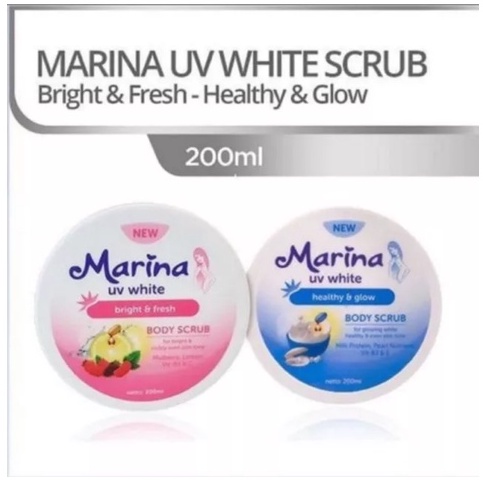 Marina UV White Beauty Scrub 200 ml