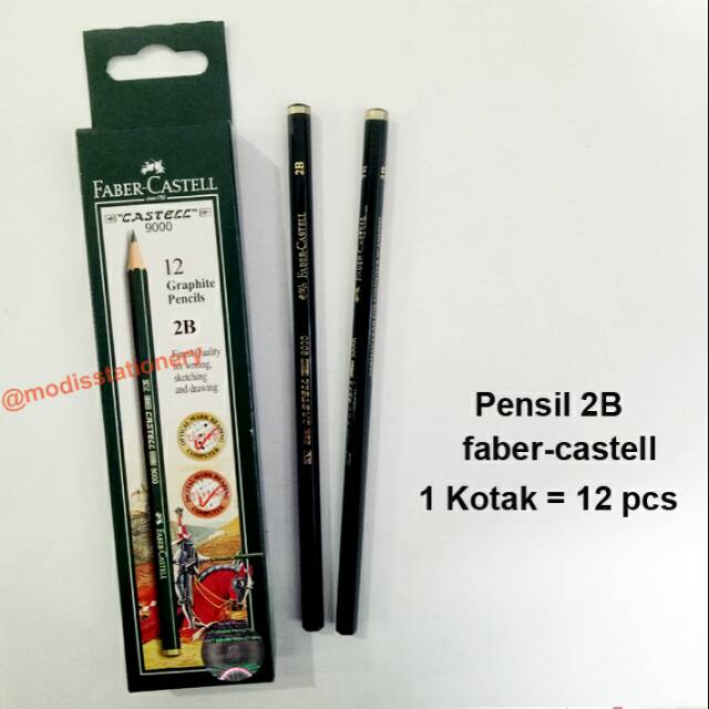

Pensil faber castell 2b