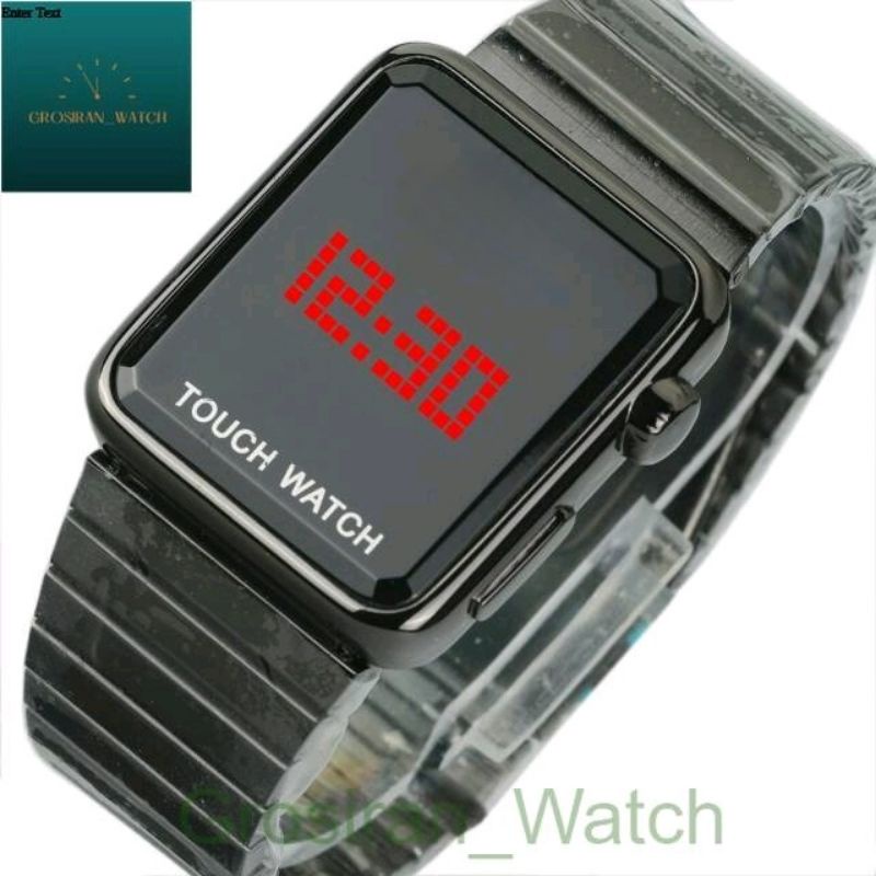 Jam Tangan Unisex Touch Screen Digital Rantai [G_W]