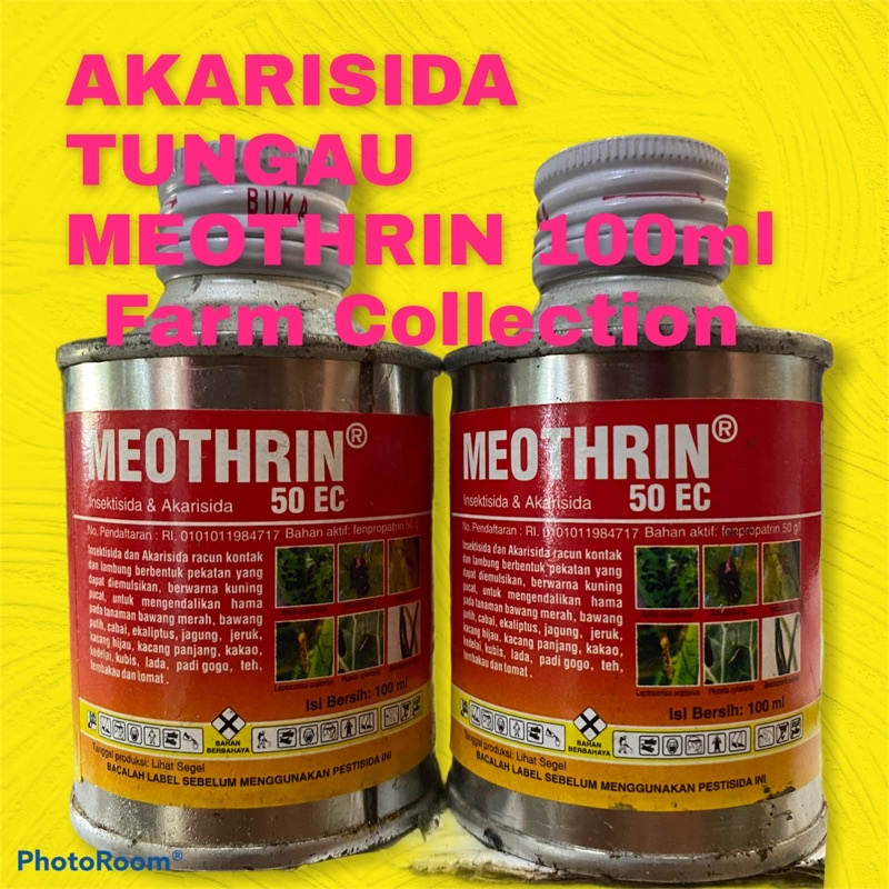 AKARISIDA MEOTHRIN 50EC 100ml TUNGAU THRIPS