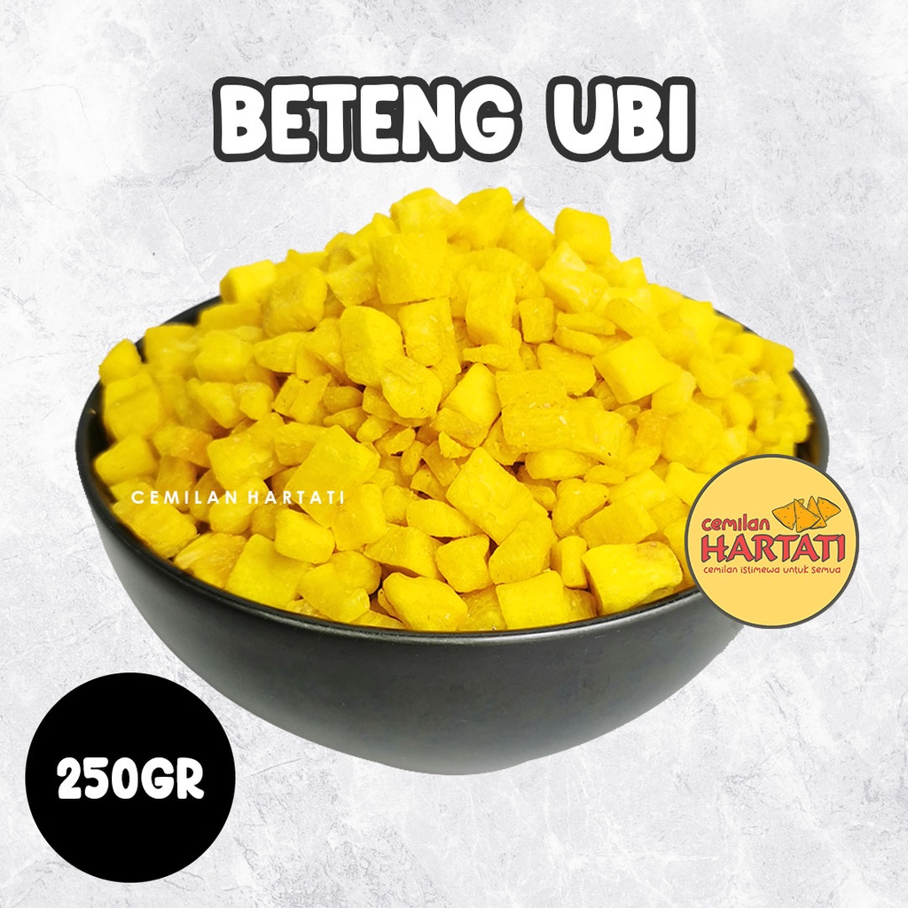 

BETENG UBI ( 250GR ) / UBI GANEPO / UBI AMPERA - CEMILAN HARTATI