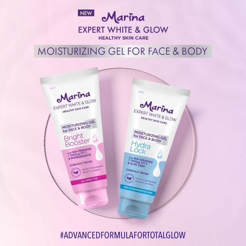 Marina Expert White &amp; Glow Moisturizing Gel For Face &amp; Body