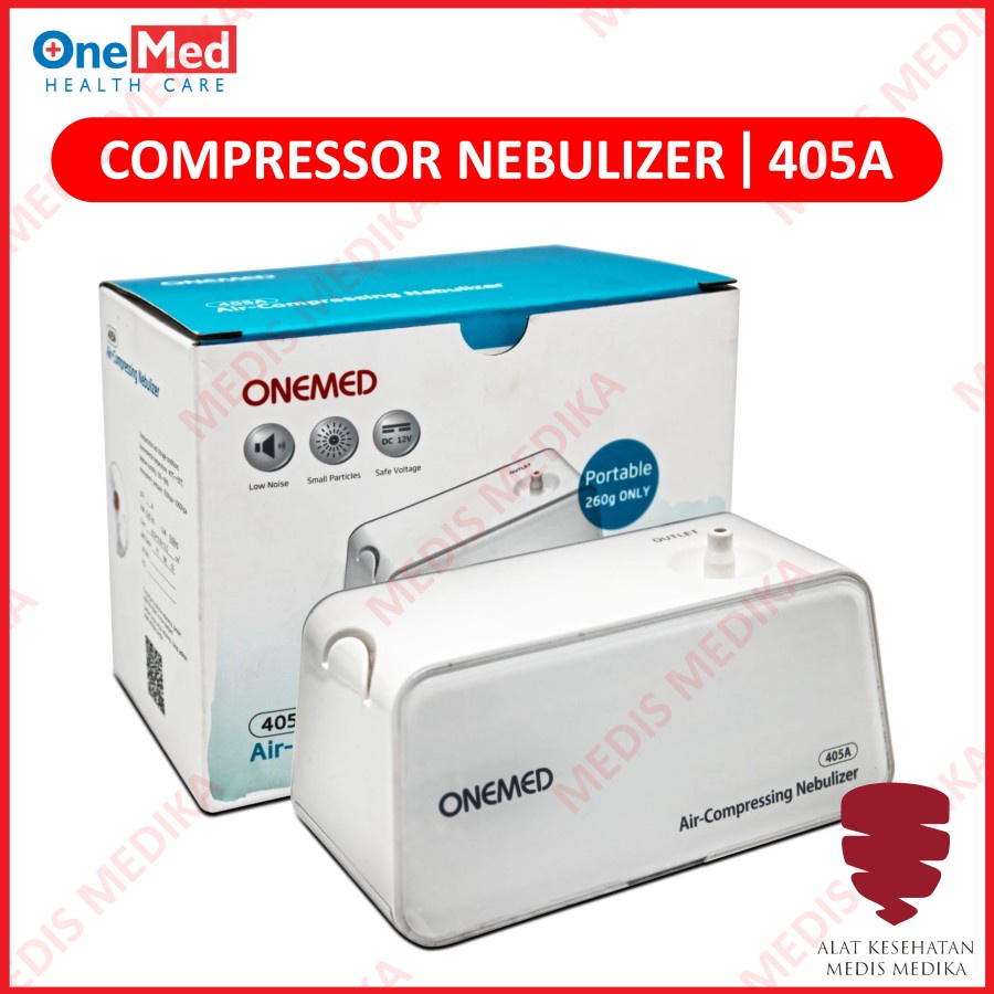 Air Compressor Nebulizer C28 C101 C801 C301 Omron ION 403C 402C 405A Alat Bantu Nafas Uap Terapi Pernafasan Asma