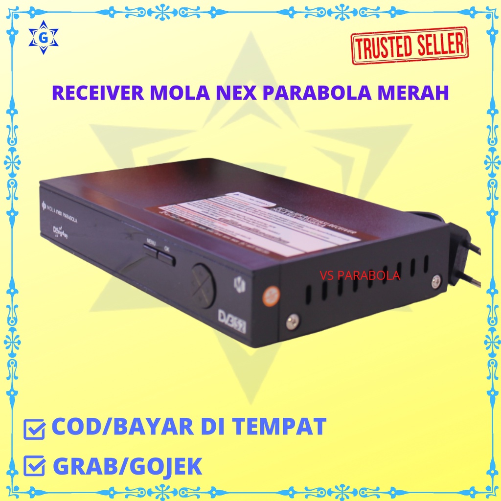 NEX PARABOLA RECEIVER PARABOLA MERAH
