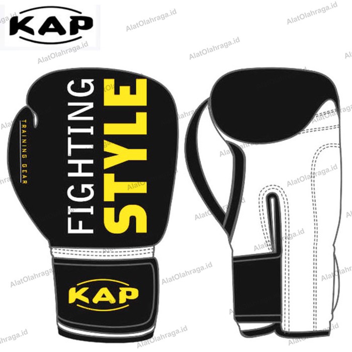 Sarung Tinju Glove Tinju Boxing Mma Kap 1053 Hitam #98