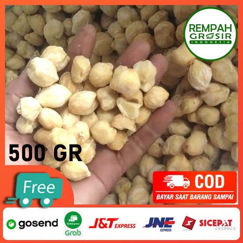 

Kemiri Bulat Utuh Asli Medan Kualitas Super 500GR | 500 gr Gram Grosir Termurah