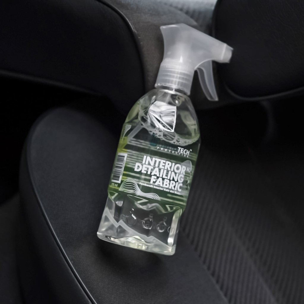 INTERIOR DETAILING FABRIC - nanoTECH PROTECTION - Interior Cleaner - Pembersih Jok Kain - Pembersih Jok Fabric - Pembersih Plafon Mobil - Pembersih Interior Mobil - All Purpose Cleaner - Pembersih Noda Jok Mobil - Pembersih Noda Interior Mobil