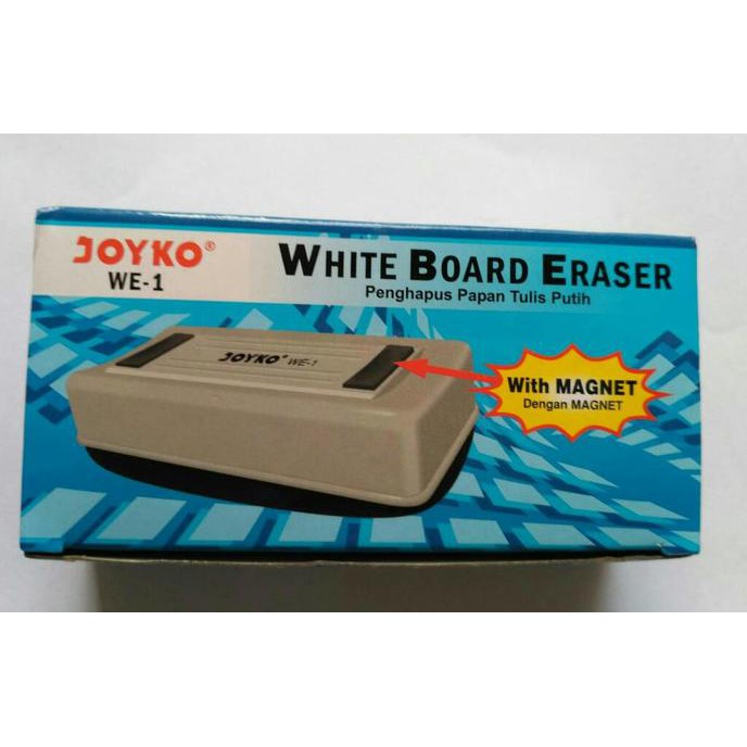 

Pengiriman Cepat Penghapus Papan Tulis - White Board Eraser Joyko WE1 ( Dengan Magnet ) PROMO