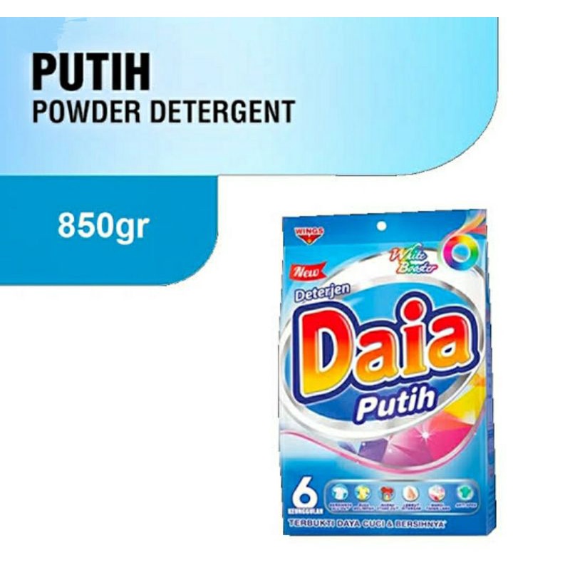 Daia Putih Detergent 850gr