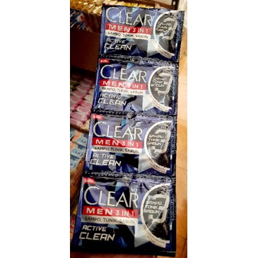 Clear Shampoo 9 ml x 24 pcs