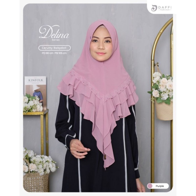 Jilbab Delina By Daffi