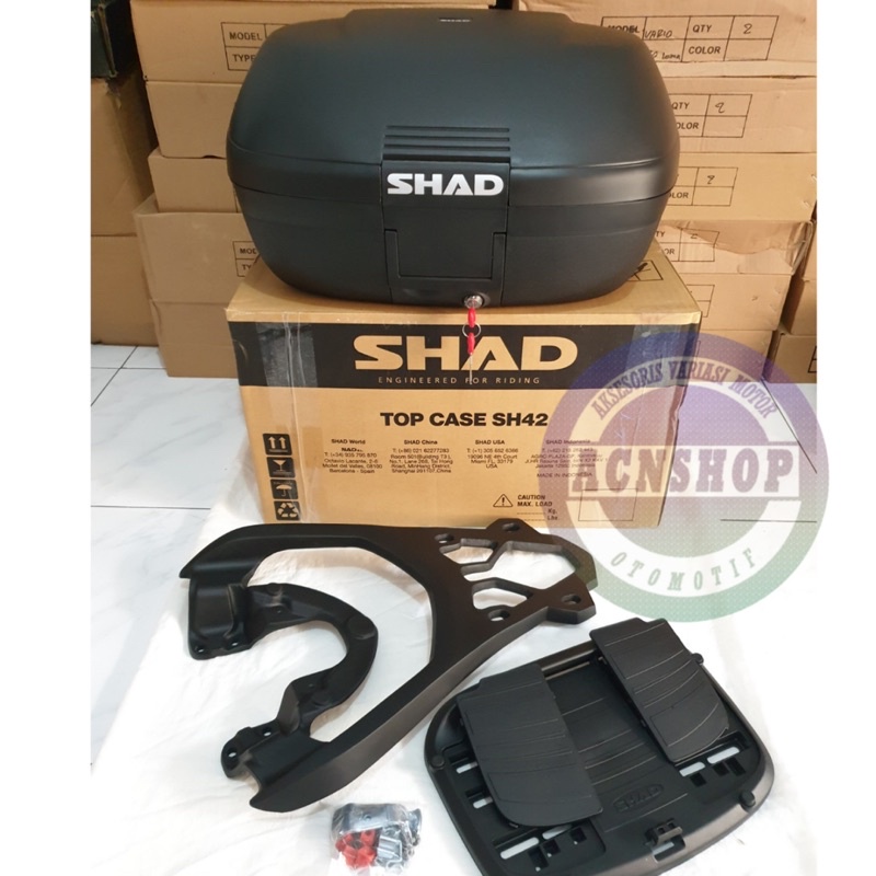 PAKETAN BOX SHAD 42 PLUS BREKET BOX FREEGO