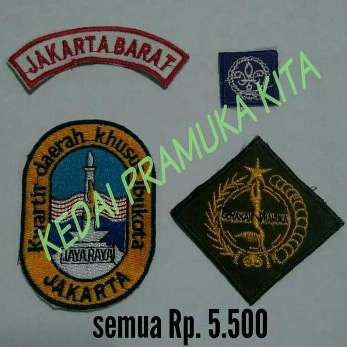 promo badge pramuka | atribut pramuka | bet pramuka |atribut seragam pramuka terbaru