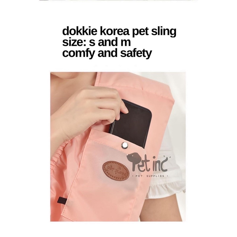 Dokkie pet sling S and L