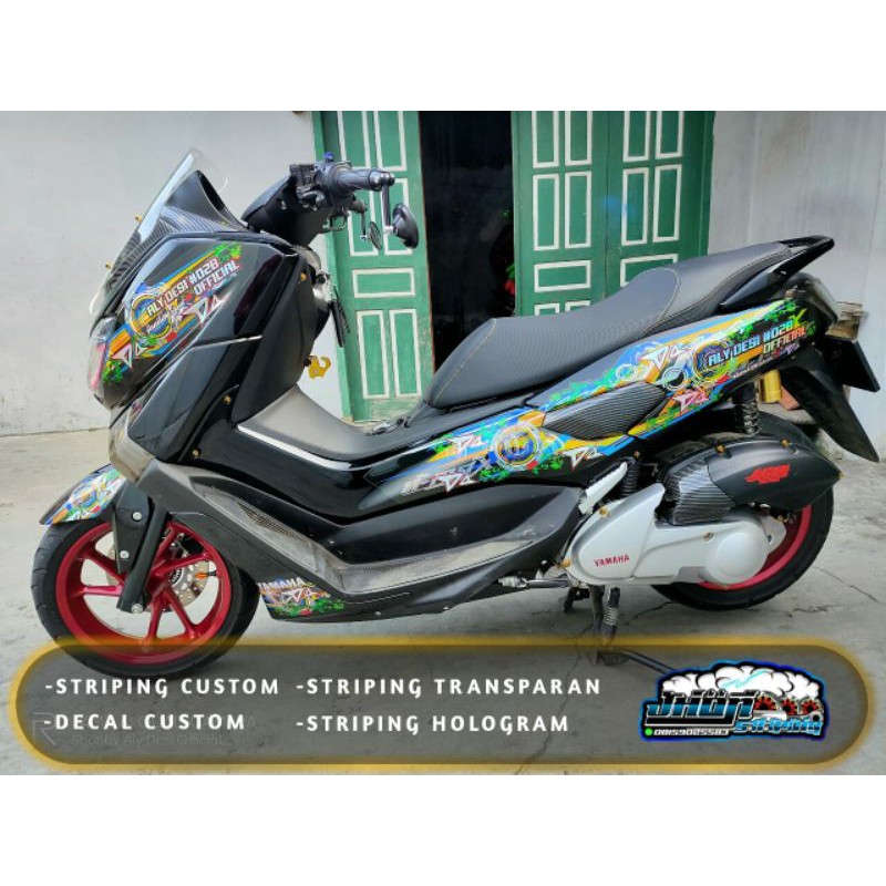 striping nmax transparan blade of despair
