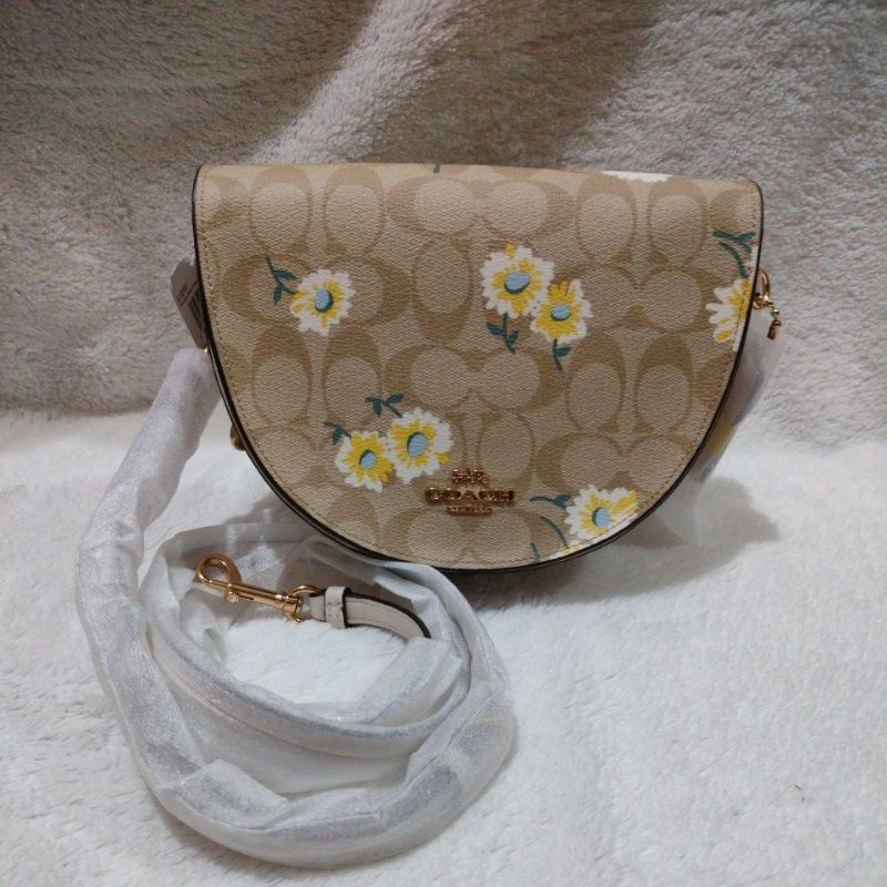 Tas Wanita Coach C3597 Daisy , Khaki Chalk Multi