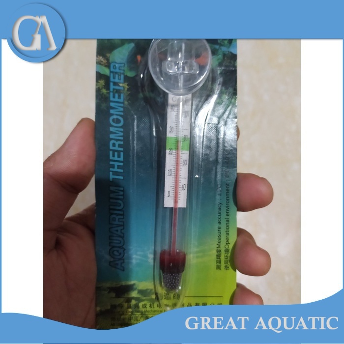 Termometer Aquascape Alat Pengukur Suhu Aquarium Aquascape Thermometer pendek
