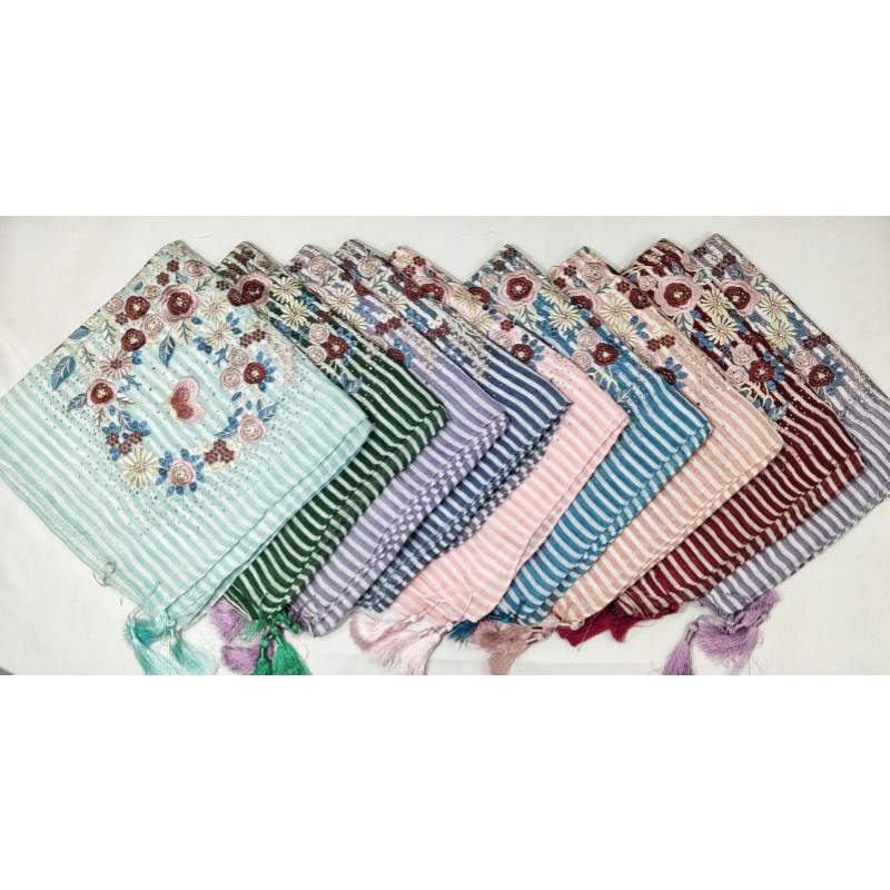 Kerudung Salur Fiolla Kupu