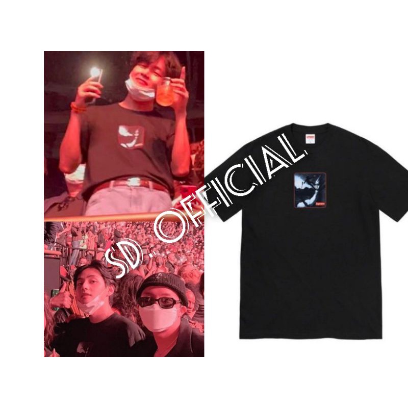 Kaos BTS Taehyung Konser L. A Shadow DTF Print