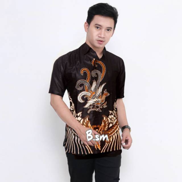 BATIK WILDAN - GROSIR BAJU BATIK MURAH PEKALONGAN BAJU BATIK PRIA LENGAN PENDEK