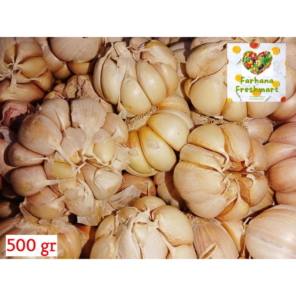

JUAL MURAH BAWANG PUTIH BIASA 500 GR
