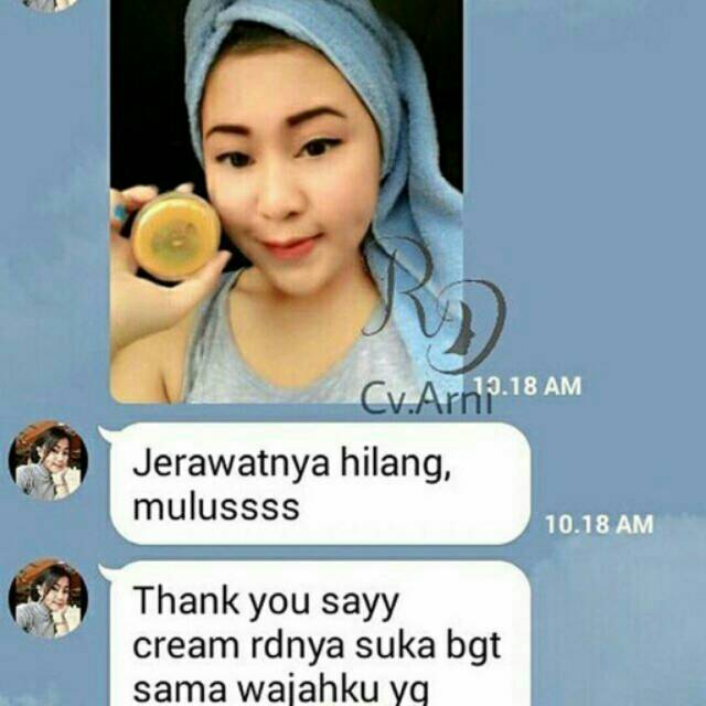 Cream jerawat || cream rd || cream berbpom || cream aman