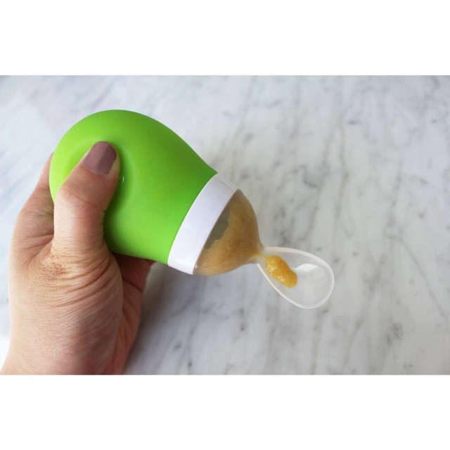 Munchkin Squeeze Spoon - Botol sendok Mpasi anak