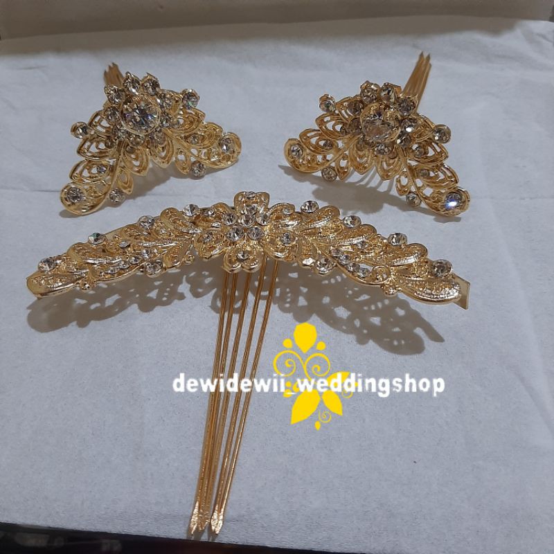 Centung Sisir Batu diamond + Tanam, ModeL Kartika