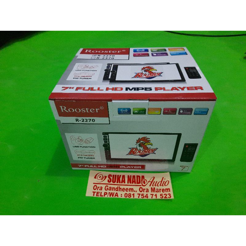 TV mobil Headonid Android doble Din layar 7"