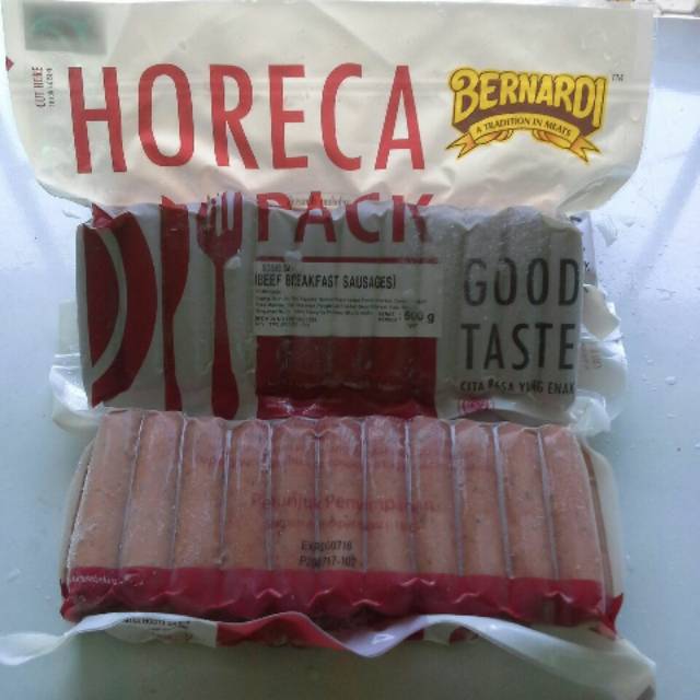 

Sosis sapi horeca pack 500gr