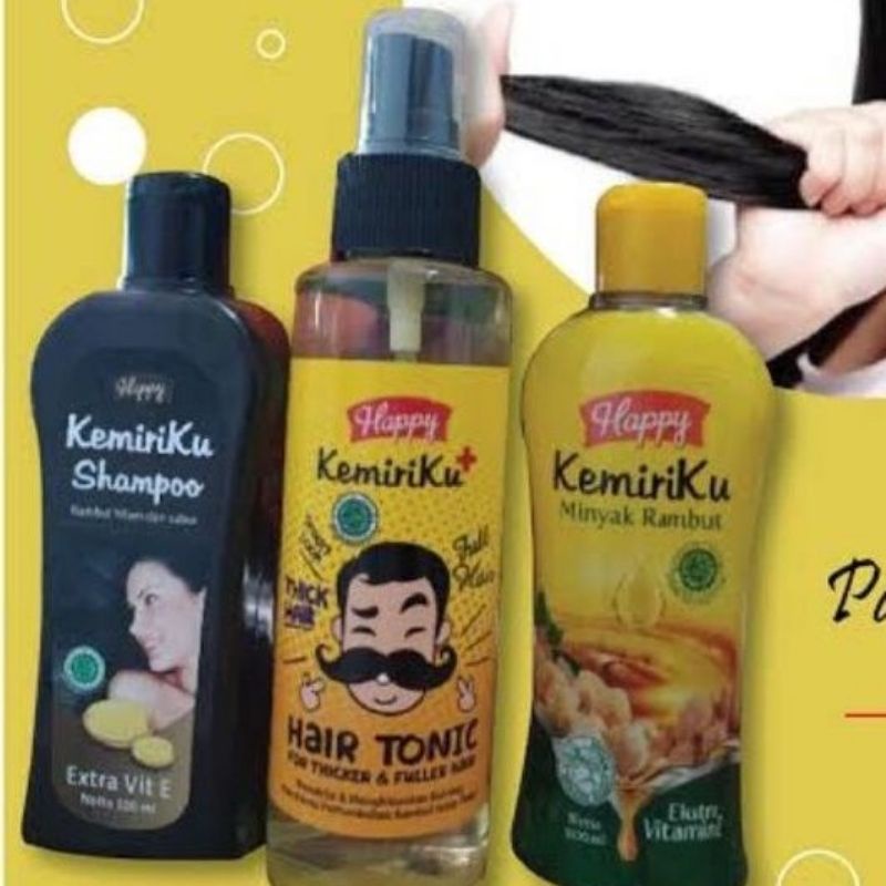 KEMIRIKU SHAMPOO / MINYAK RAMBUT / HAIR TONIK [ PENGHILANG UBAN ]