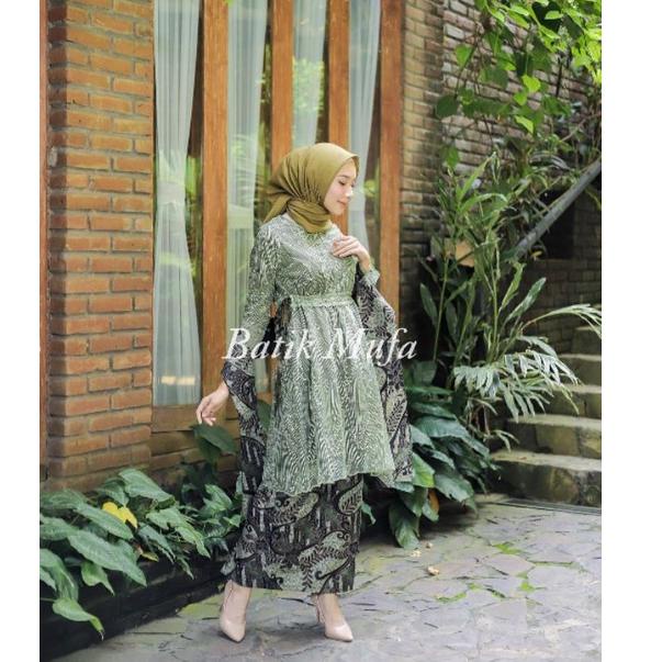 ZM.26Au22ᵞ ◦ NEW Kebaya batik Couple MECA Tunik Army mint | Kebaya wisuda kebaya hijau mint kebaya l