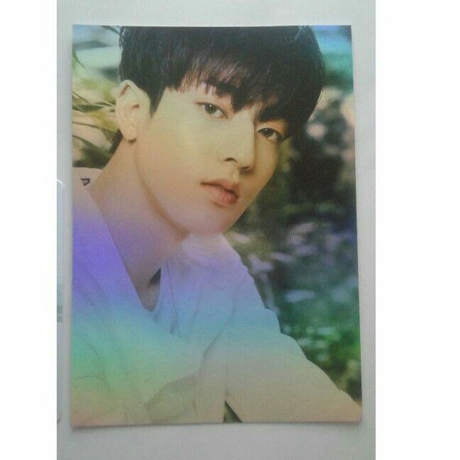 WTS postcard hologram pc HARUTO treasure album chapter 3 Ver.white OFFICIAL