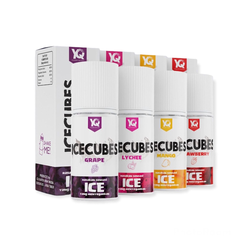 Icecubes Series Salt Nic 30ML by Yaqueen Brew