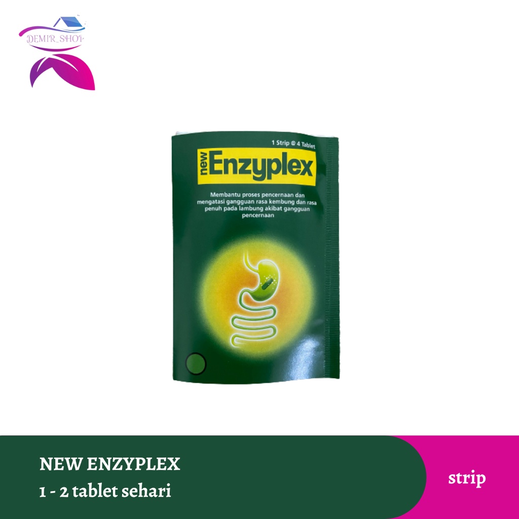 New Enzyplex Tablet - Obat Untuk Kembung &amp; Gangguan Pencernaan