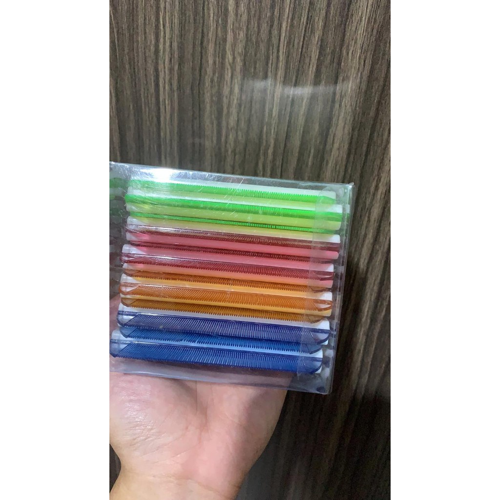 1 pcs Sisir Kutu Serit TULANG Warna Warni - Random Colour