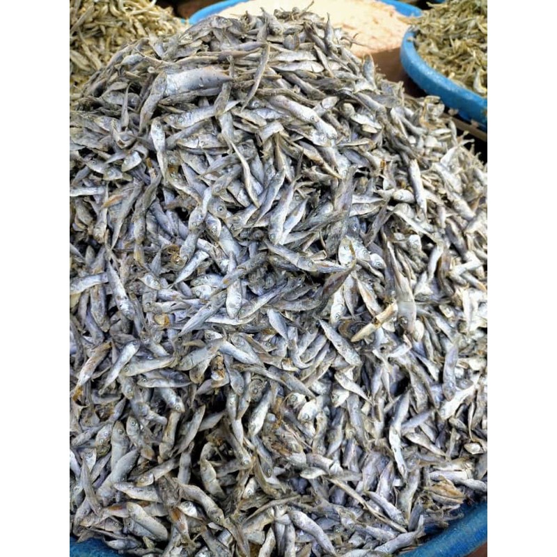 

Ikan asin rebus kecil