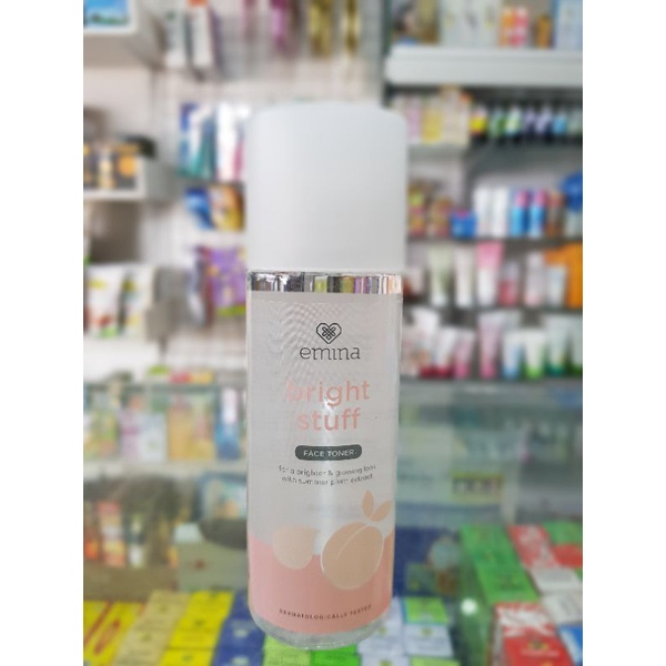 Emina Bright Stuff Face Toner 100 ml / Toner Wajah / Toner Emina