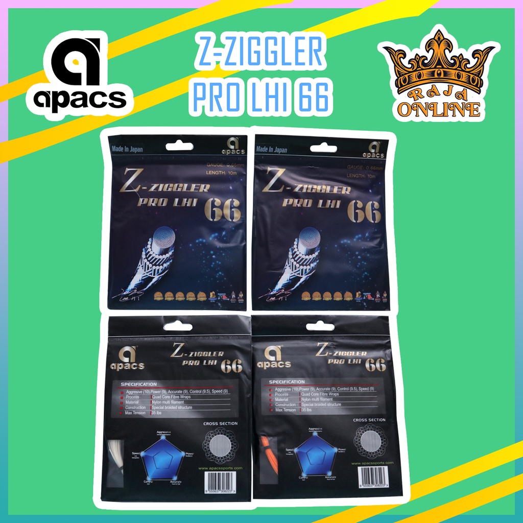Senar Badminton Apacs Z Ziggler Pro LHI 66 Original