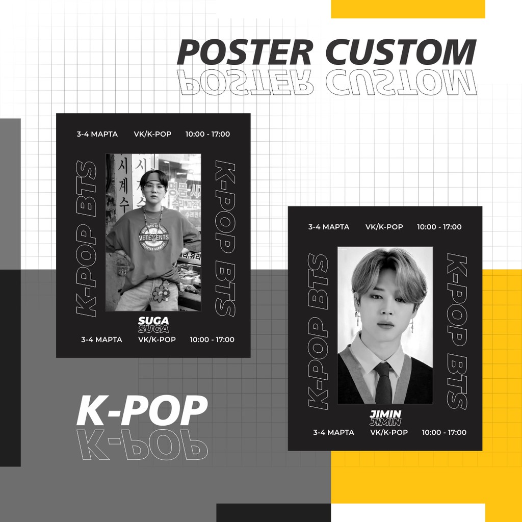 Jual POSTER BTS PAKET (12PCS) MURAH A4 | POSTER DINDING | HIASAN KAMAR ...