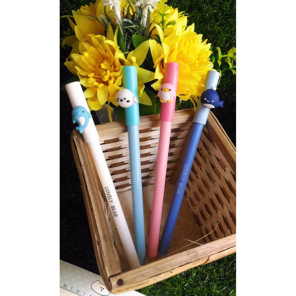 

Pulpen Gel Hapus - Lucu bahan halus tebal lancar - SEA FC 2725