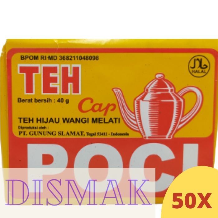 Teh Poci Superior Kuning 50 pcs