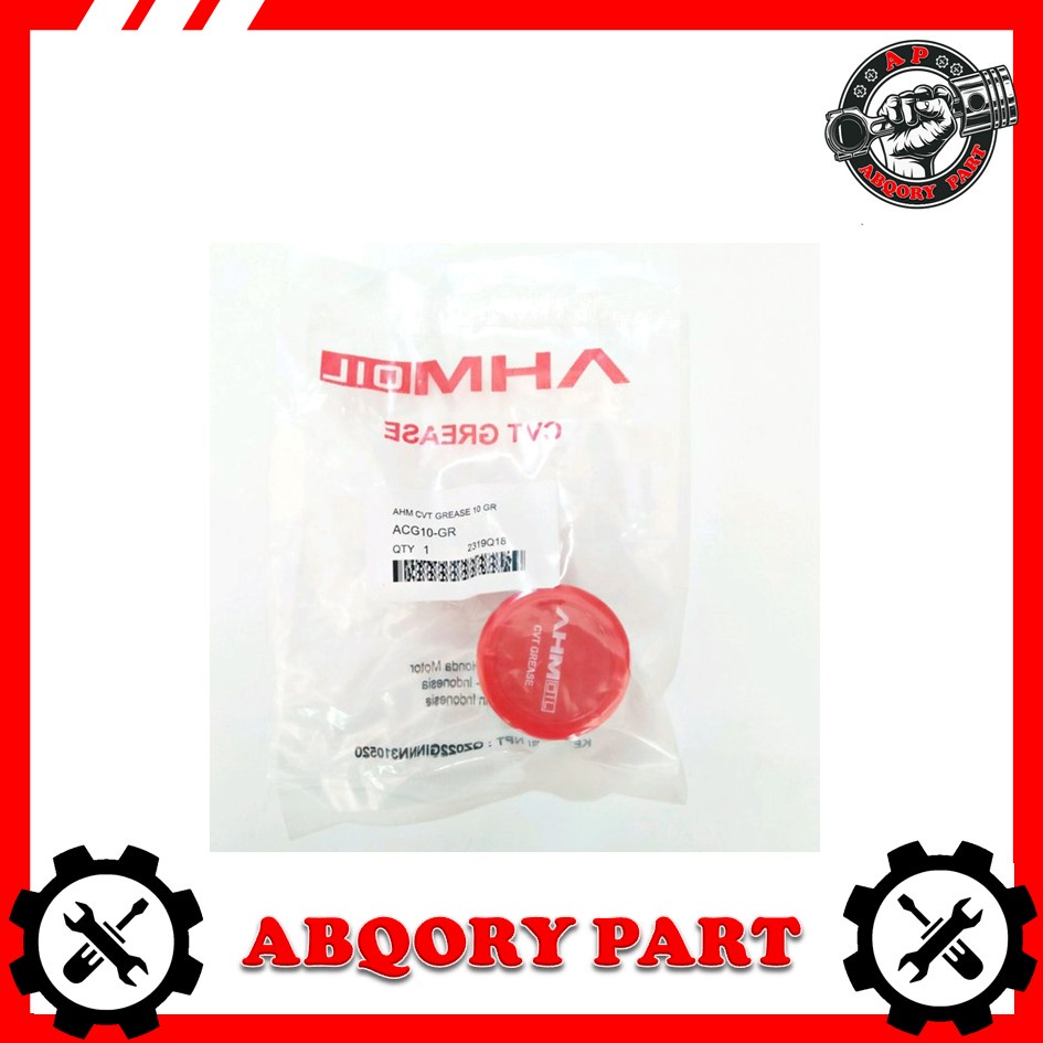 ABQORY PART__GEMUK CVT HONDA AHM GREACE OIL MOTOR METIC 10 GR ACG BEAT VARIO SCOOPY