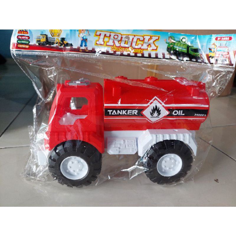 AK 87 - Mainan Truck Tangki Warna Ukuran 25cm AK87