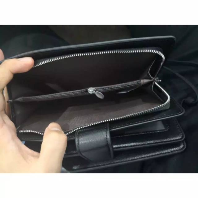 CC (DM2) DOMPET BAELLERRY AS016-3 ORIGINAL KULIT UNISEX BISA DIGUNAKAN WANITA DAN PRIA/DOMPET 22 SLOT KARTU