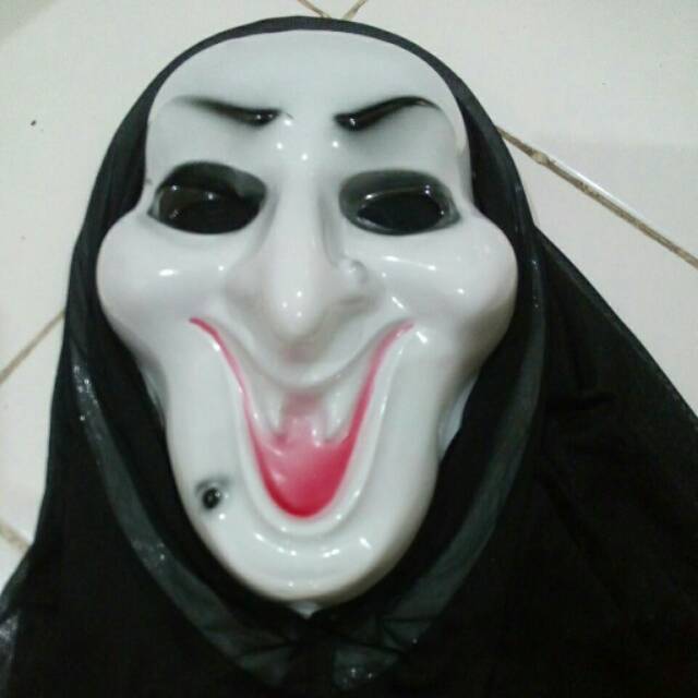 Halloween topeng nenek sihir