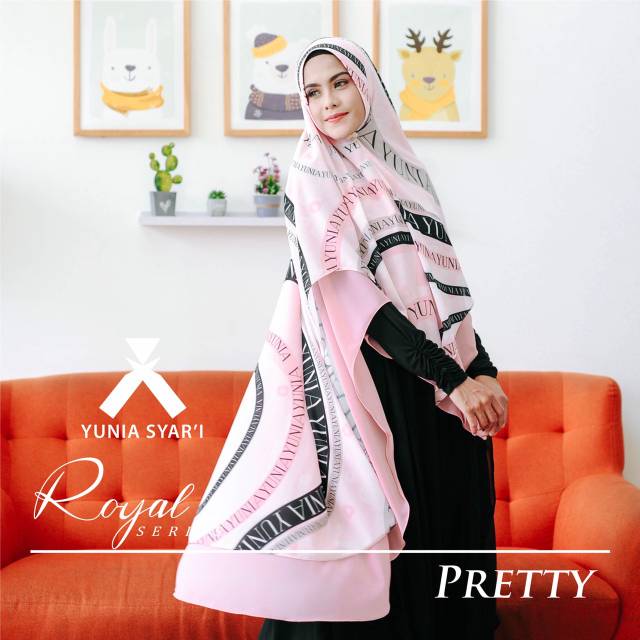 Khimar Only seri Pretty by Yunia syar'i
