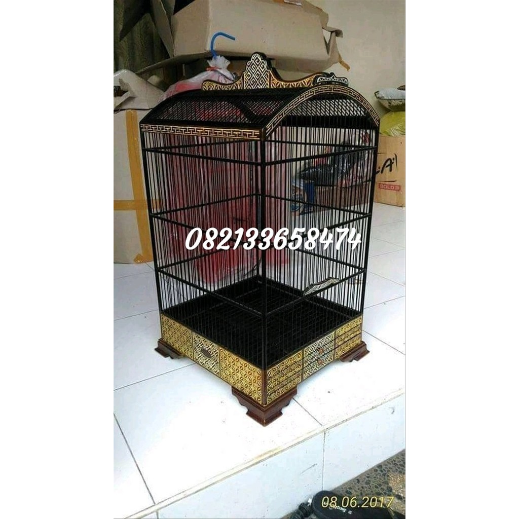 Sangkar Burung Kosan Ukir Sangkar Burung Kacer Sangkar Burung Cucak Ijo Wqzh257 Shopee Indonesia